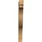 Ekena Millwork Funston Block Rough Sawn Bracket, Western Red Cedar, 4"W x 34"D x 40"H BKT04X34X40FST05RWR - alternate 3